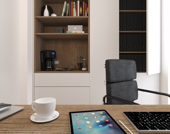 Urban Office Interior design - interior lab bar