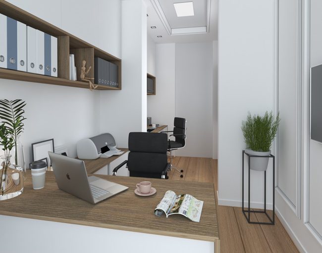 Functional Home Office Designs - interior lab bar galerija