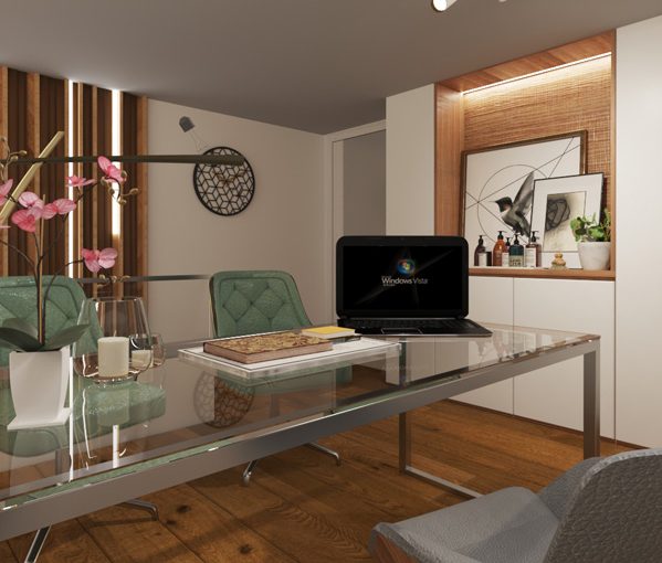 Stylish office interior design - interior lab bar